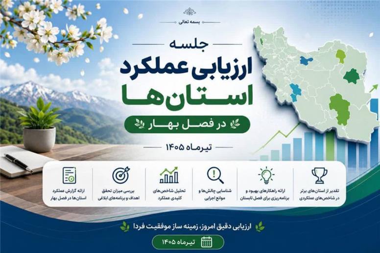 ارزیابی عملکرد سه‌ماهه ۱۴۰۵ بیمه آسیا انجام شد،استان‌های برتر در همایش ارزیابی عملکرد معرفی شدند
