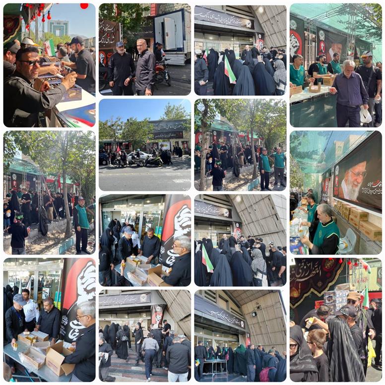 افزایش موکب های بانک سپه در مراسم تشییع پیکر مطهر رهبر شهید امت به ۱۴ موکب