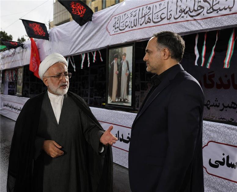 قدردانی مشاور وزیر امور اقتصادی و دارایی ازخدمات رسانی موکب بانک توسعه صادرات ایران