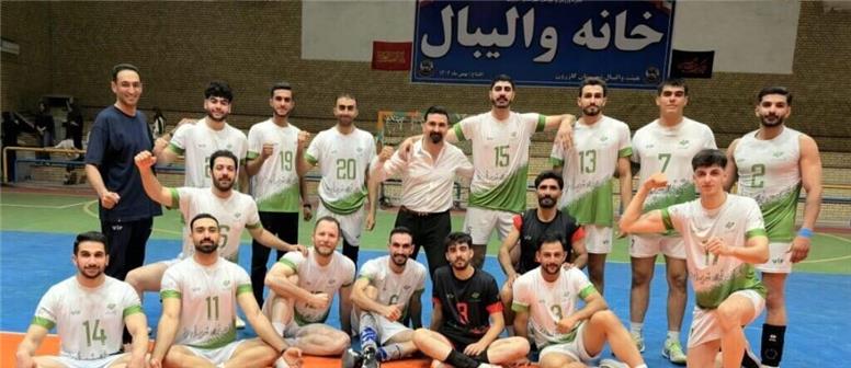 صعود فولاد غدیر نی‌ریز به فینال سوپر لیگ والیبال استان فارس