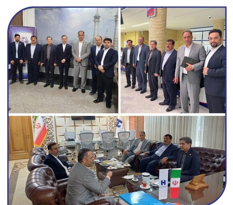 پیگیری توسعه همکاری با بیمه‌گزاران بزرگ در بازدید میدانی مدیران بیمه سرمد از شعب قم و کاشان