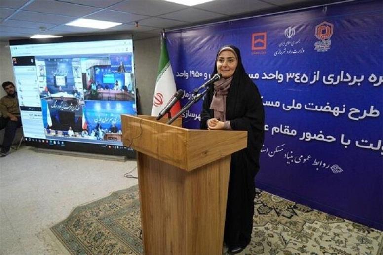 باحضور وزیر راه و شهرسازی تعداد ۲۷۴ واحد نهضت ملی در شهرستان نهاوند افتتاح شد