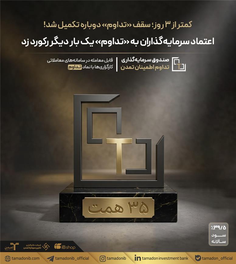 اعتماد سرمایه‌گذاران به «تداوم» یک بار دیگر رکورد زد