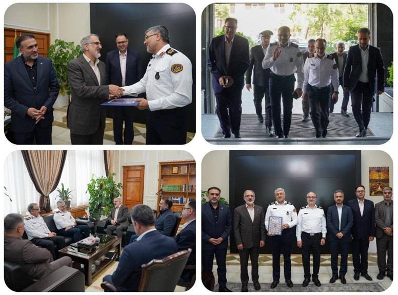 تقدیر مدیرعامل بانک مسکن از تلاش‌های جهادی پلیس راهور در برقراری نظم و امنیت اجتماعی