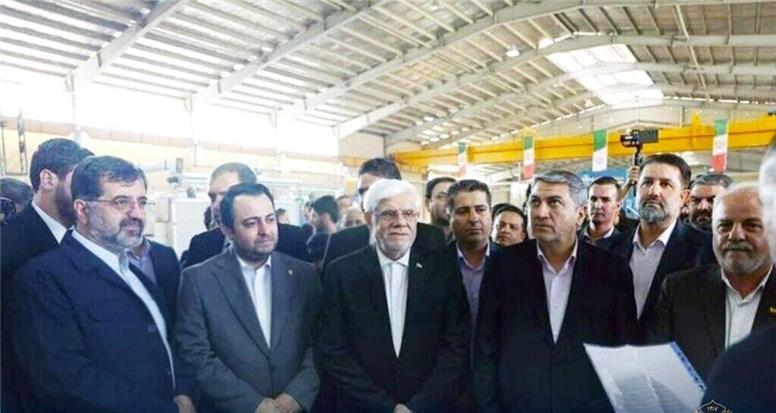 با حضور معاون اول رئیس‌جمهور انجام شد؛ افتتاح واحد بزرگ ریسندگی در قم با سرمایه‌گذاری بانک ملی ایران