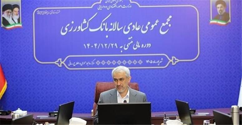 تأکید وزیر اقتصاد بر افزایش سرمایه بانک کشاورزی با هدف تقویت حمایت از تولید