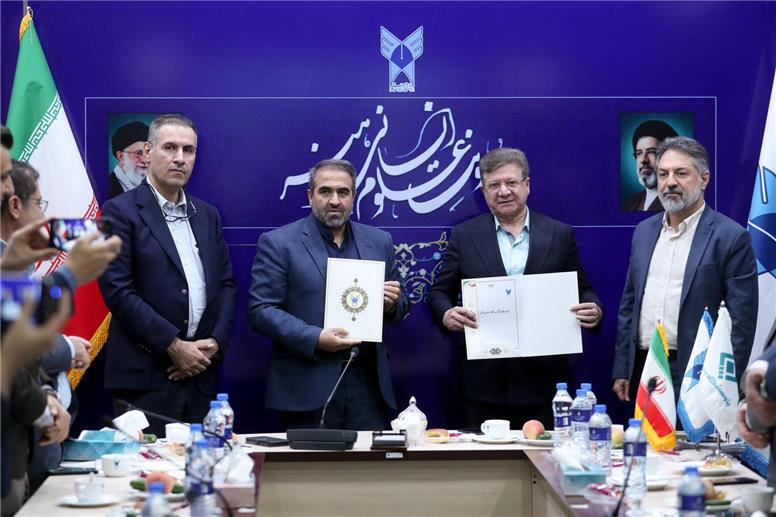 تفاهم‌نامه همکاری علمی و پژوهشی پژوهشکده بیمه و دانشگاه آزاد اسلامی امضا شد