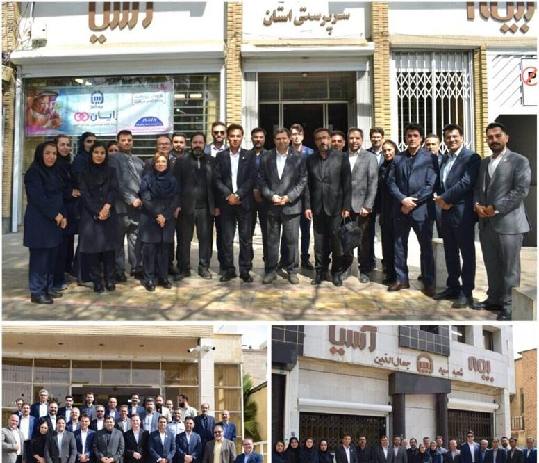 بررسی مسائل شعب و شبکه فروش بیمه آسیا در سفر مدیرعامل به استان فارس