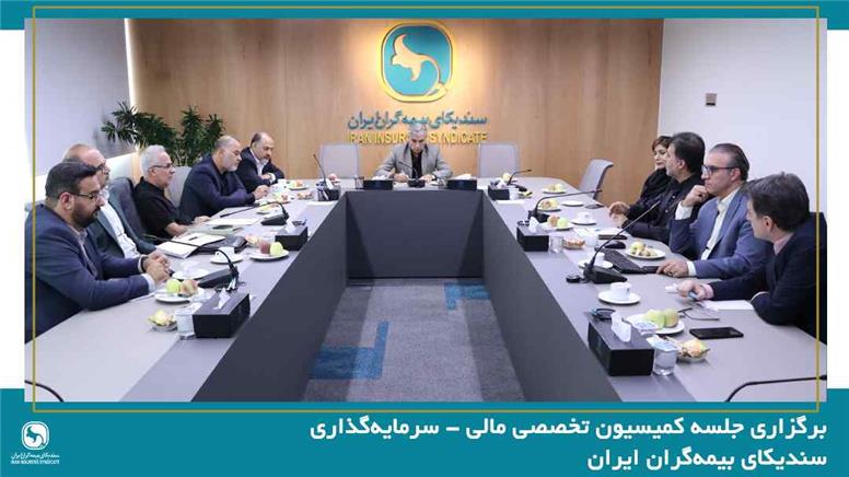 برگزاری جلسه کمیسیون تخصصی مالی-سرمایه‌گذاری سندیکای بیمه‌گران ایران