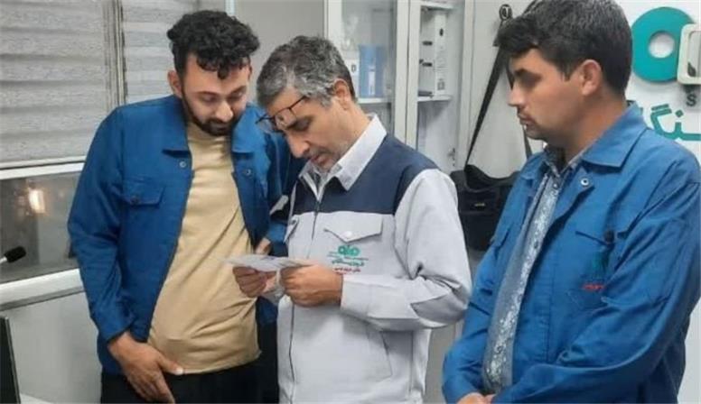 بازدید شبانه علی رسولیان از خطوط تولید و واحد حمل‌ونقل