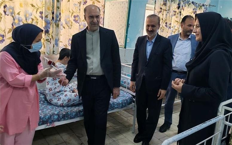 بازدید مدیرعامل فولاد خراسان از مرکز توان‌بخشی «۱۷ شهریور» نیشابور
