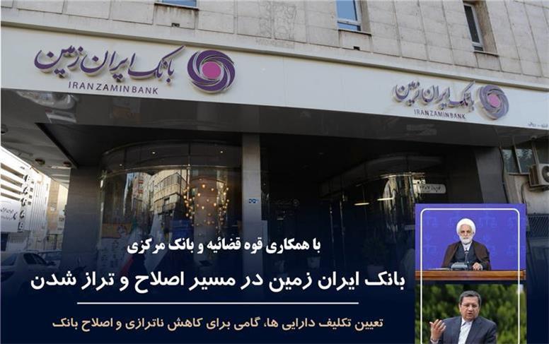 خروج بانک ایران زمین از ناترازی و ورود به دوره جدید خدمت‌رسانی