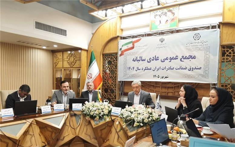 صورت‌های مالی سال ۱۴۰۴ صندوق ضمانت صادرات ایران تصویب شد
