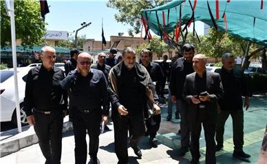 بازدید معاون بانک و بیمه وزارت اقتصاد از موکب بیمه ایران در مشهد