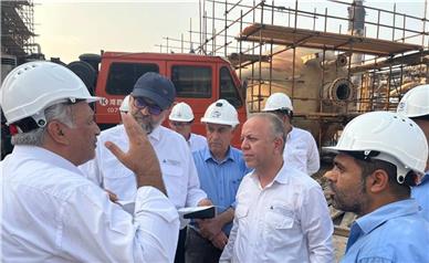 بازدید معاون وزیر صمت از پالایشگاه سوم پارس جنوبی؛ تأکید بر نقش‌آفرینی ایدرو در بازسازی واحدهای آسیب‌دیده